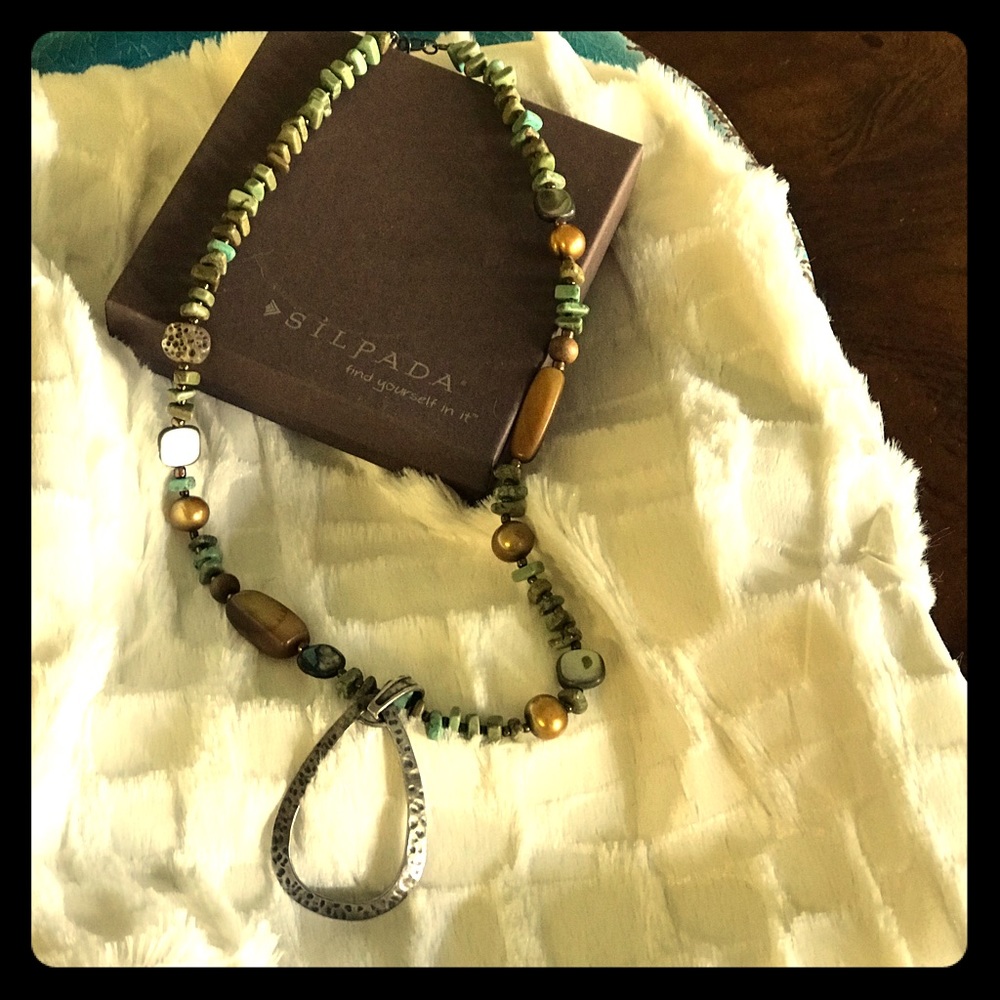 Silpada silver necklace